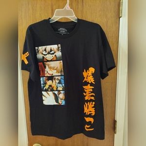 My Hero Academia black t shirt. Men's size M